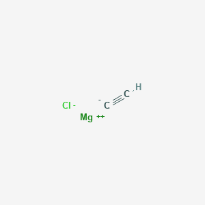 Chemical structure of Ethynylmagnesium chloride