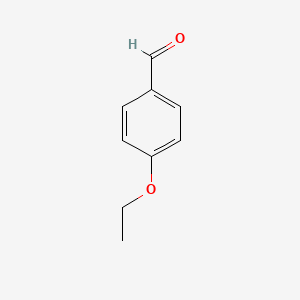 Chemical structure of 4-Ethoxybenzaldehyde