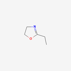 Chemical structure of 2-Ethyl-2-oxazoline