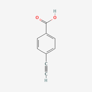 Chemical structure of 4-Ethynylbenzoic acid