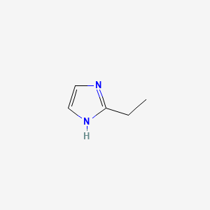 Chemical structure of 2-Ethylimidazole