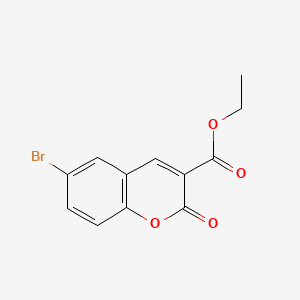 Chemical structure of Ethyl 6-Bromocoumarin-3-carboxylate