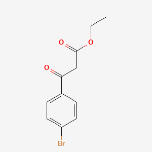 Chemical structure of Ethyl (4-bromobenzoyl)acetate