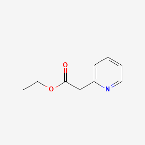 Chemical structure of Ethyl 2-pyridylacetate