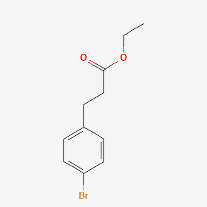 Chemical structure of Ethyl 3-(4-bromophenyl)propionate