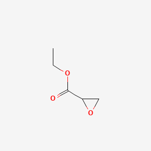 Chemical structure of Ethyl 2,3-epoxypropionate
