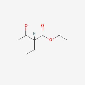 Chemical structure of 2-Ethylacetoacetic Acid Ethyl Ester