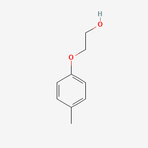 Chemical structure of Ethylene Glycol Mono-p-tolyl Ether