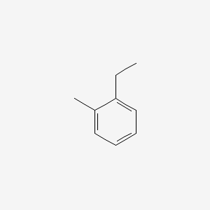 Chemical structure of 2-Ethyltoluene
