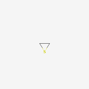Chemical structure of Ethylene sulfide