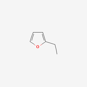 Chemical structure of 2-Ethylfuran