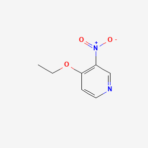 Chemical structure of 4-Ethoxy-3-nitropyridine