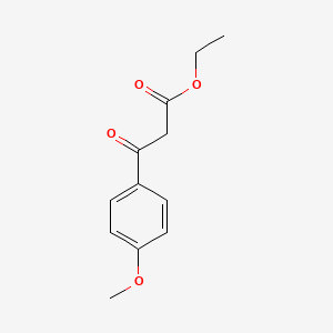 Chemical structure of Ethyl (4-Methoxybenzoyl)acetate
