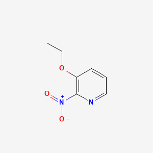 Chemical structure of 3-Ethoxy-2-nitropyridine