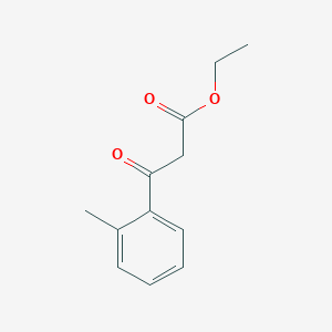 Chemical structure of Ethyl (2-Methylbenzoyl)acetate