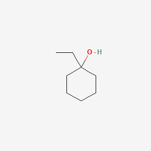 Chemical structure of 1-Ethylcyclohexanol
