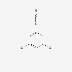 Chemical structure of 1-Ethynyl-3,5-dimethoxybenzene