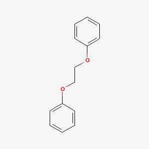 Chemical structure of 1,2-Diphenoxyethane