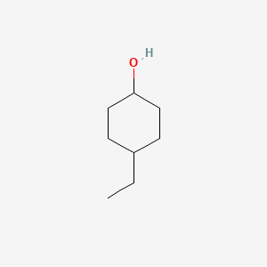 Chemical structure of 4-Ethylcyclohexanol