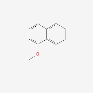 Chemical structure of 1-Ethoxynaphthalene
