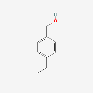Chemical structure of 4-Ethylbenzyl Alcohol