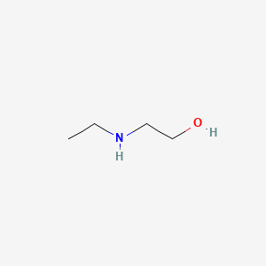 Chemical structure of 2-(Ethylamino)ethanol