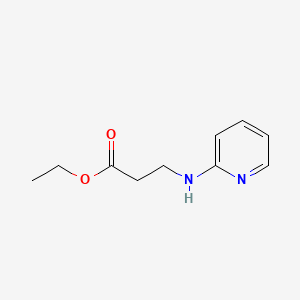 Chemical structure of Ethyl 3-(2-Pyridylamino)propionate