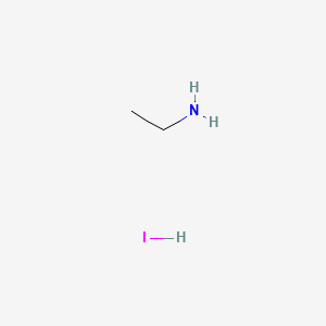 Chemical structure of Ethylamine hydriodide