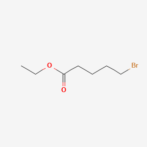 Chemical structure of Ethyl 5-Bromovalerate