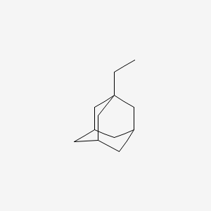 Chemical structure of 1-Ethyladamantane