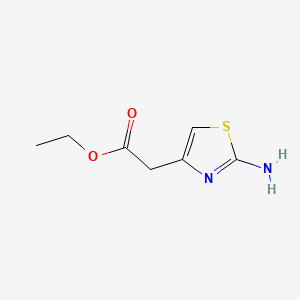 Chemical structure of Ethyl (2-Amino-4-thiazolyl)acetate