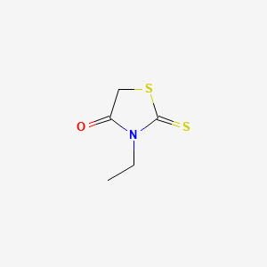 Chemical structure of 3-Ethylrhodanine