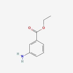 Chemical structure of Ethyl 3-Aminobenzoate