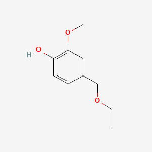 Chemical structure of Vanillyl ethyl ether