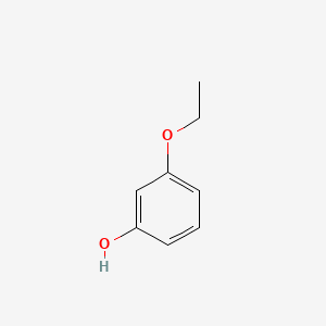 Chemical structure of 3-Ethoxyphenol