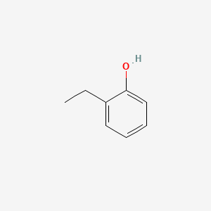 Chemical structure of 2-Ethylphenol