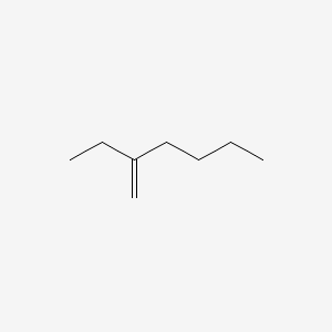 Chemical structure of 2-Ethyl-1-hexene