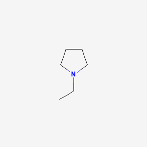 Chemical structure of 1-Ethylpyrrolidine