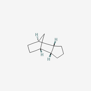 Chemical structure of endo-Tetrahydrodicyclopentadiene