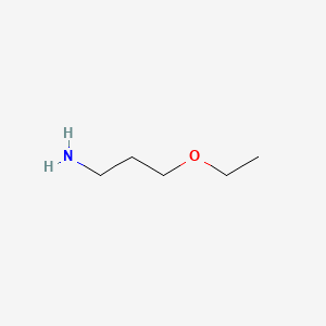 Chemical structure of 3-Ethoxypropylamine