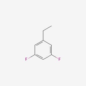 Chemical structure of 1-Ethyl-3,5-difluorobenzene