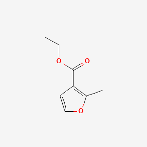 Chemical structure of Ethyl 2-Methyl-3-furancarboxylate