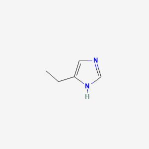 Chemical structure of 4-Ethylimidazole