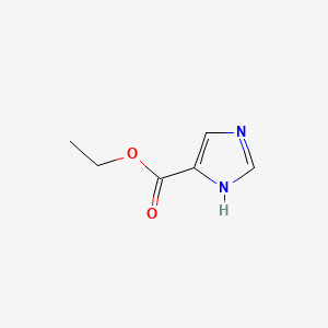 Chemical structure of Ethyl 4-Imidazolecarboxylate