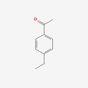 Chemical structure of 4'-Ethylacetophenone