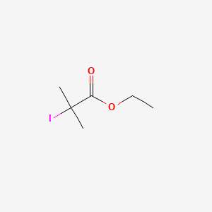 Chemical structure of Ethyl 2-Iodo-2-methylpropionate