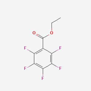 Chemical structure of Ethyl Pentafluorobenzoate