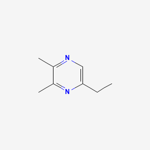 Chemical structure of 5-Ethyl-2,3-dimethylpyrazine
