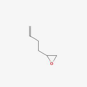 Chemical structure of 1,2-Epoxy-5-hexene