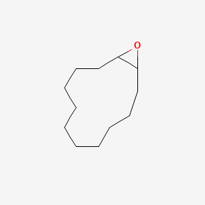 Chemical structure of 13-Oxabicyclo[10.1.0]tridecane